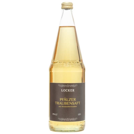 Weißer Traubensaft in der Literflasche!