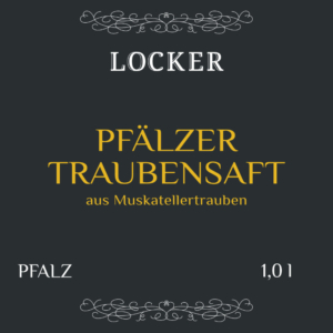 PFÄLZER TRAUBENSAFT „Weiß“ aus Muskatellertrauben